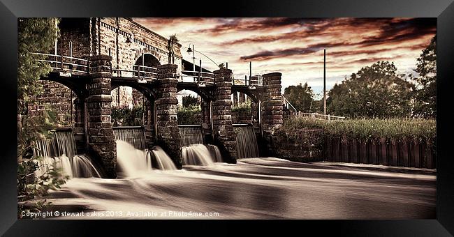 Hometown collection 2 Northwich Framed Print by stewart oakes