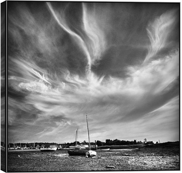 Brancaster Staithe Canvas Print by Mike Sherman Photog