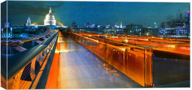 ST PAULS LONDON Canvas Print by Clive Eariss