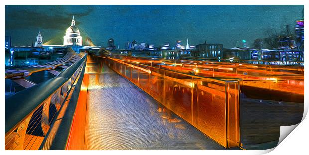 ST PAULS LONDON Print by Clive Eariss