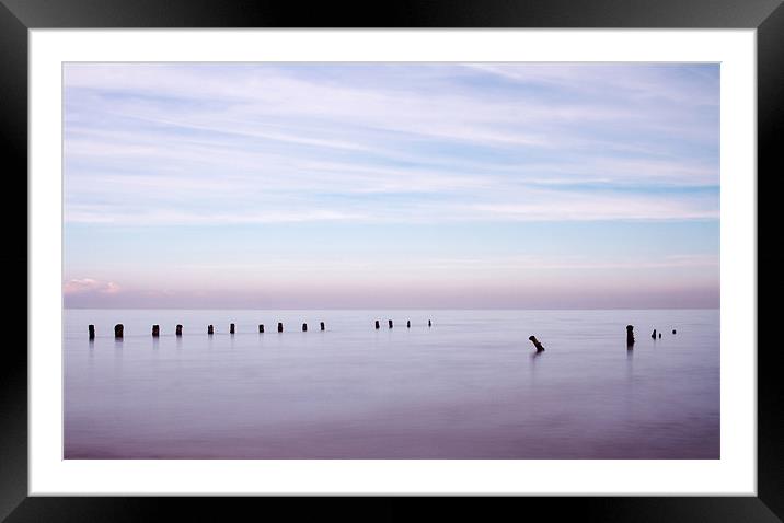 Serenity at Sunset Framed Mounted Print by Anthony Hucks