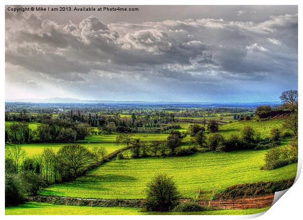 Worcestershire Print by Thanet Photos