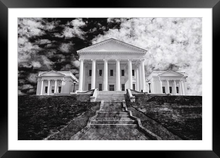 Virginia State Capitol Framed Mounted Print by David Hare