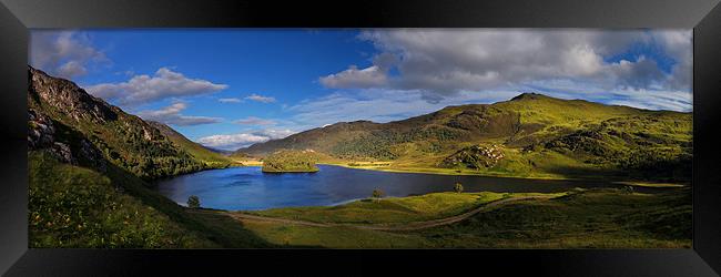 Loch a Mhuillidh, Glen strathfarrar Framed Print by Macrae Images