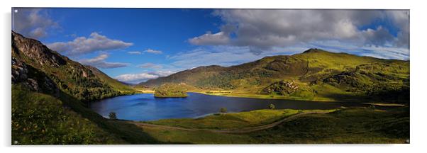 Loch a Mhuillidh, Glen strathfarrar Acrylic by Macrae Images