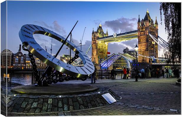 Tower Bridge Canvas Print by Jan Venter