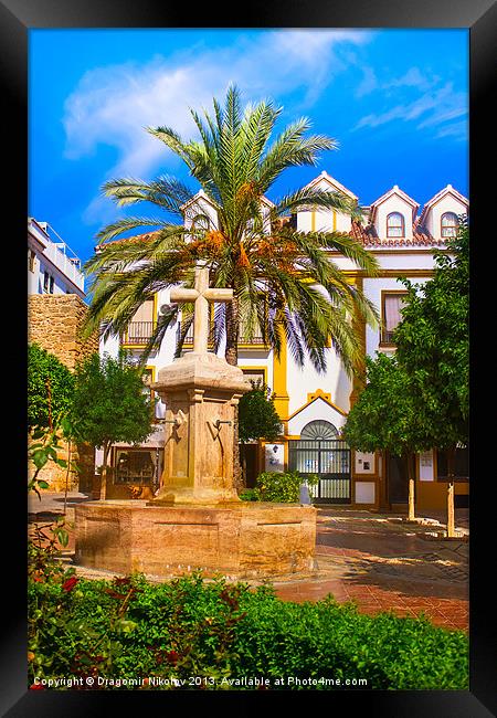 The Old Town of Marbella Framed Print by Dragomir Nikolov