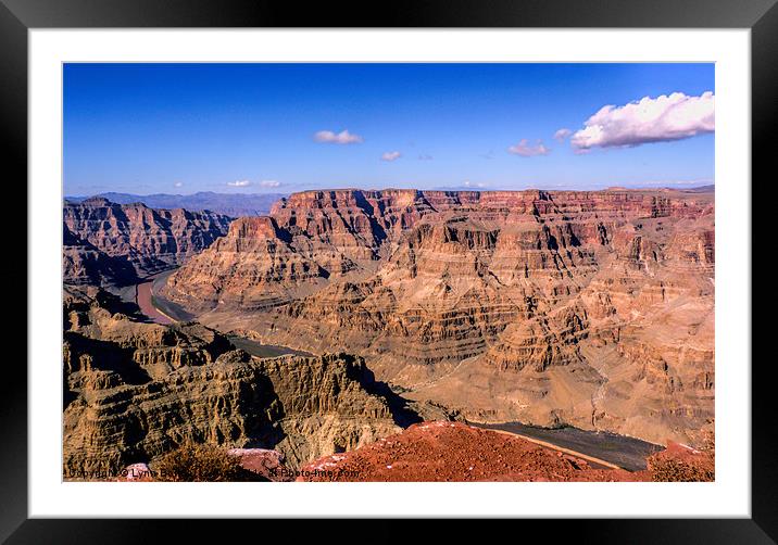 Grand Canyon Framed Mounted Print by Lynn Bolt