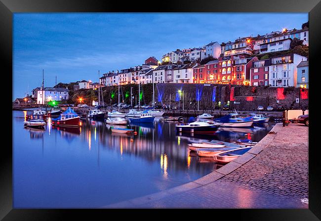 Brixham Framed Print by Jan Venter