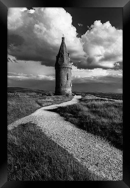Hartshead Pike, Greater Manchester UK Framed Print by Andy McGarry