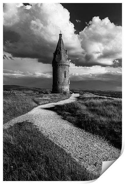 Hartshead Pike, Greater Manchester UK Print by Andy McGarry