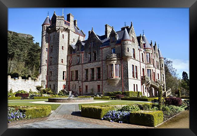 belfast castle Framed Print by william sharpe