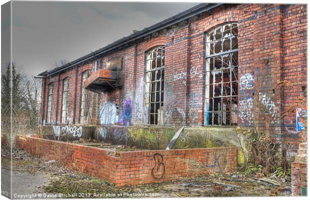 The Old Engine Shed. Canvas Print by David Birchall