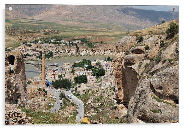 Hasankeyf Acrylic by Gabriela Olteanu