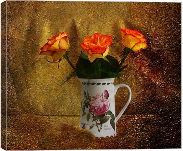 Roses Canvas Print by Fine art by Rina