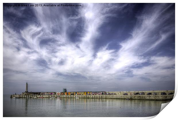 Margate in the summer sun Print by Thanet Photos