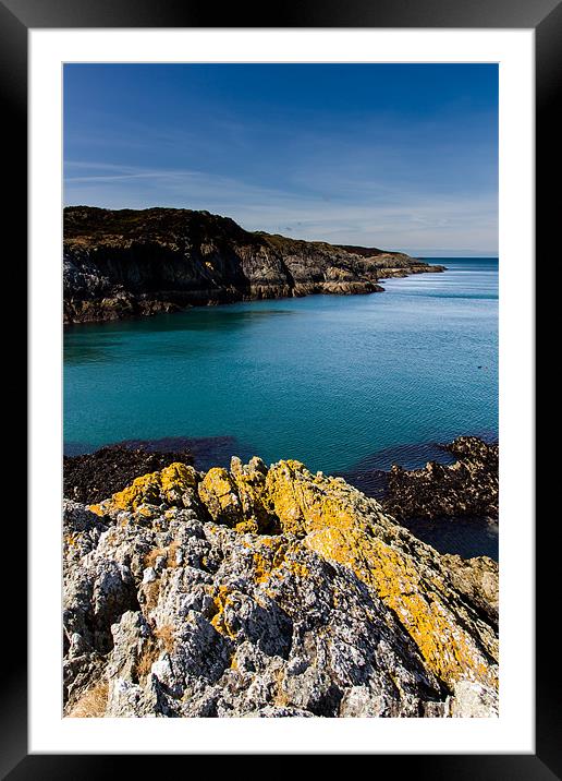 Point Lynas, Anglesey Framed Mounted Print by Andy McGarry