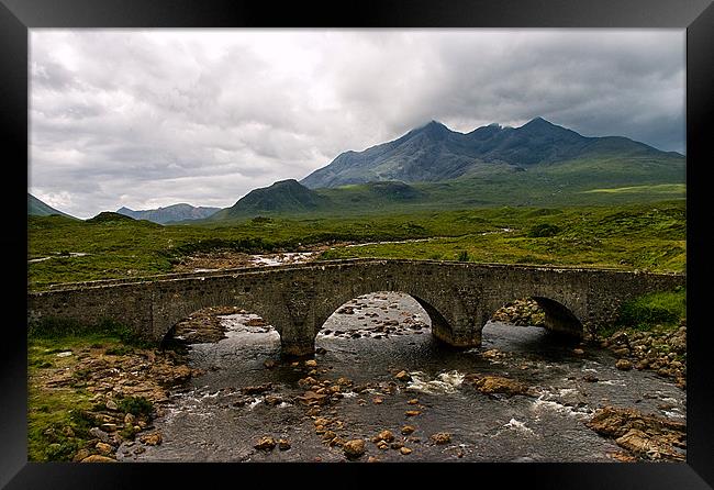 Sligachan, Isle of Skye, Scotland Framed Print by Jacqi Elmslie