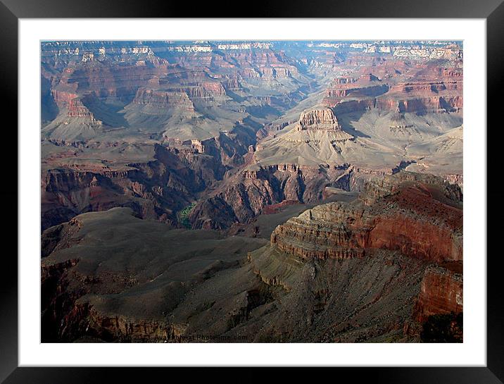 Grand Canyon Framed Mounted Print by Ken Patterson
