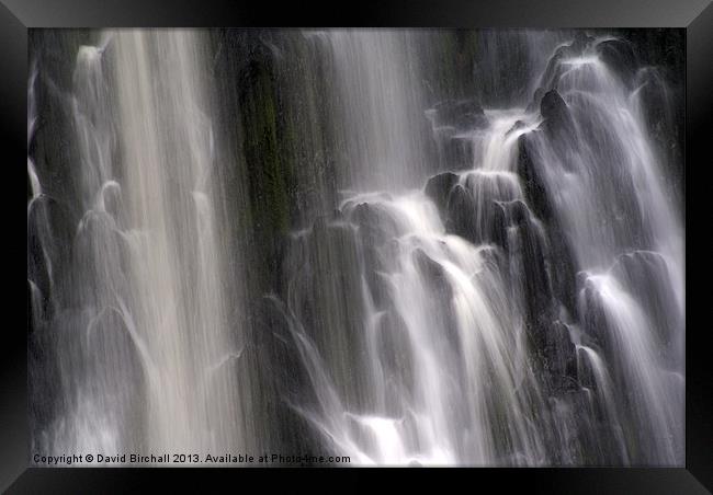 Waterfall Beauty Framed Print by David Birchall