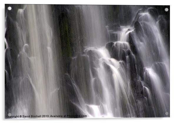 Waterfall Beauty Acrylic by David Birchall