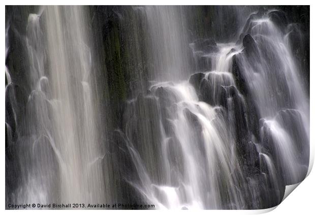 Waterfall Beauty Print by David Birchall