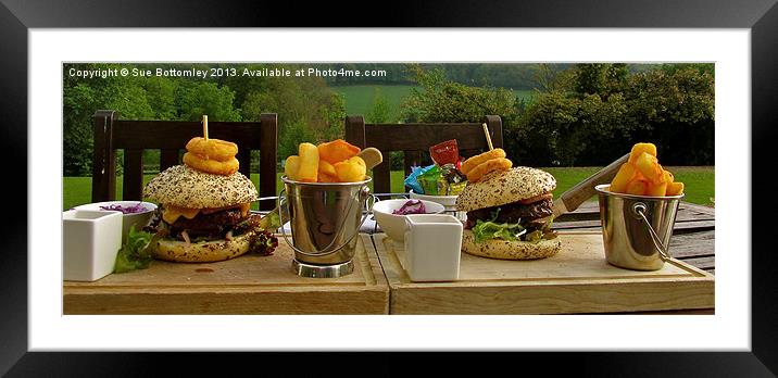 Yummy food, food so yummy Framed Mounted Print by Sue Bottomley