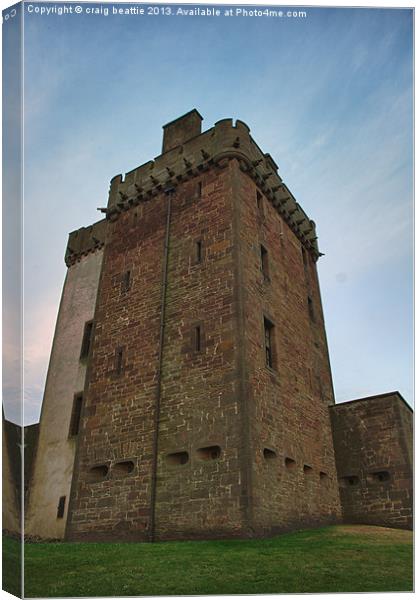 Broughty Castle Keep Canvas Print by craig beattie