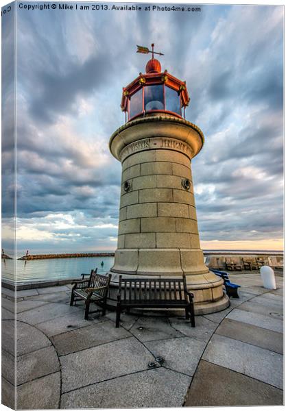 Ramsgate Lighthouse Canvas Print by Thanet Photos