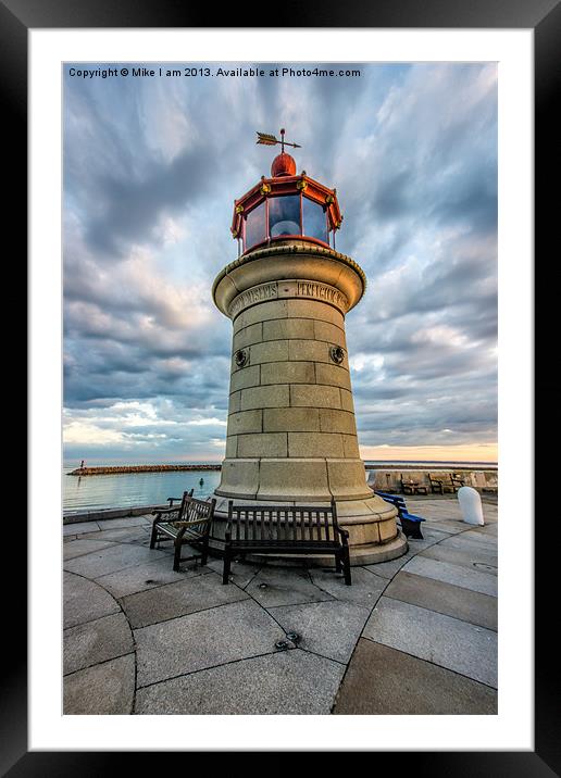 Ramsgate Lighthouse Framed Mounted Print by Thanet Photos
