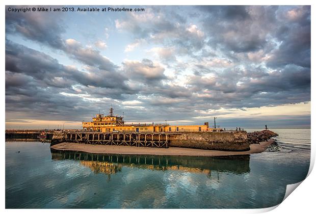 Royal Harbour Brasserie Print by Thanet Photos