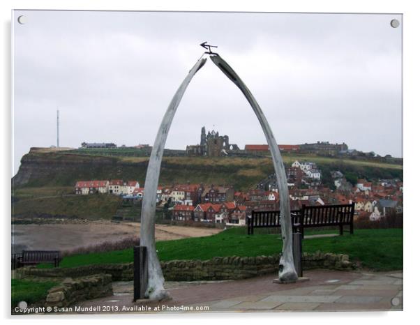 Whale Arch Acrylic by Susan Mundell