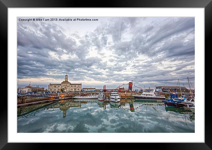 Ramsgate Harbour Framed Mounted Print by Thanet Photos