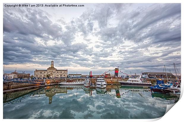 Ramsgate Harbour Print by Thanet Photos
