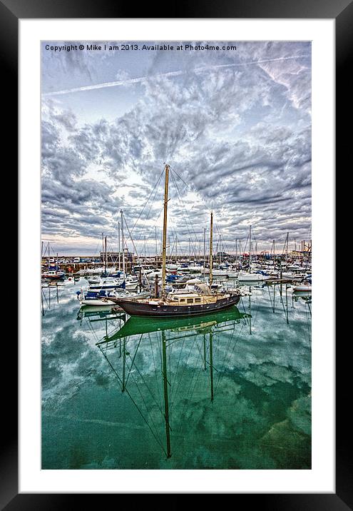 Ramsgate inner harbour Framed Mounted Print by Thanet Photos