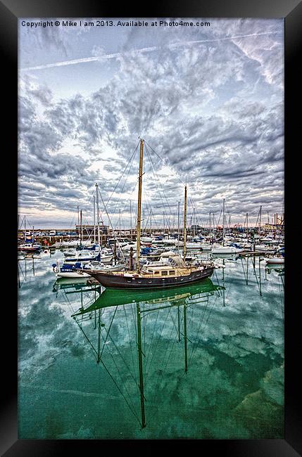 Ramsgate inner harbour Framed Print by Thanet Photos