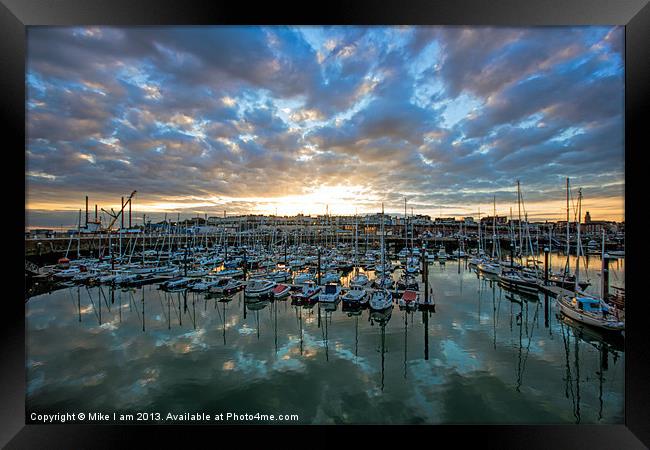 Sunset at Ramsgate Framed Print by Thanet Photos