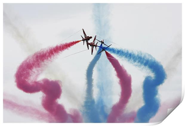 Red Arrows Print by Tony Bates