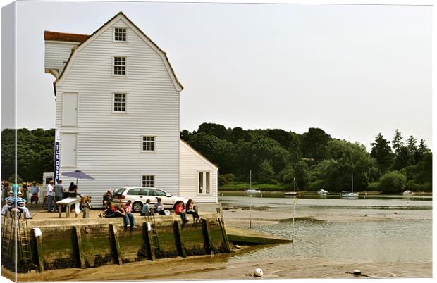 Woodbridge Tide Mill Canvas Print by graham young