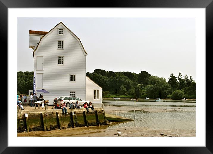 Woodbridge Tide Mill Framed Mounted Print by graham young