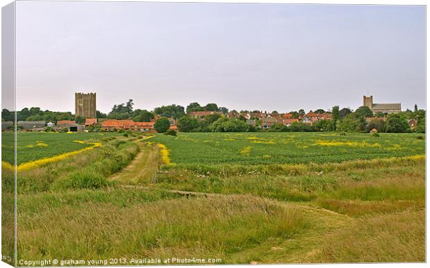 Orford Canvas Print by graham young