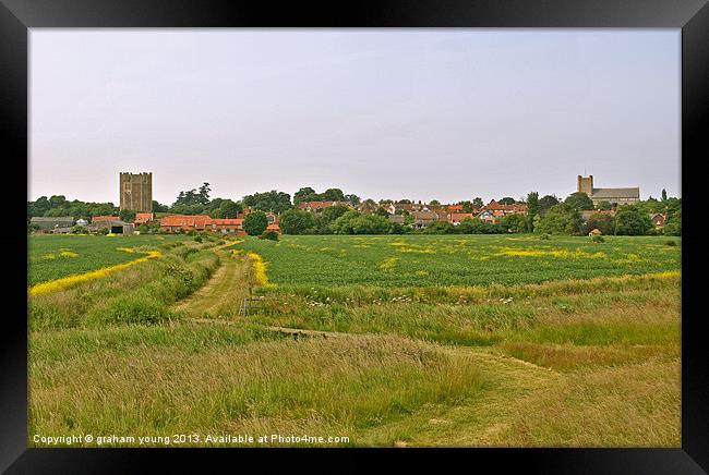 Orford Framed Print by graham young