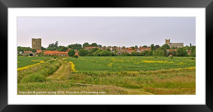 Orford Framed Mounted Print by graham young