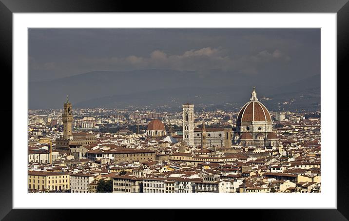 Florence Duomo Framed Mounted Print by Andy McGarry