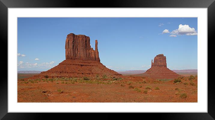 A Pair of Mittens Framed Mounted Print by Ken Patterson