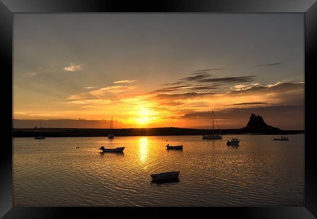 Lindisfarne Castle Framed Print by Northeast Images