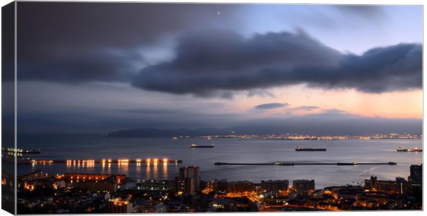 Across The Bay Canvas Print by Fine art by Rina