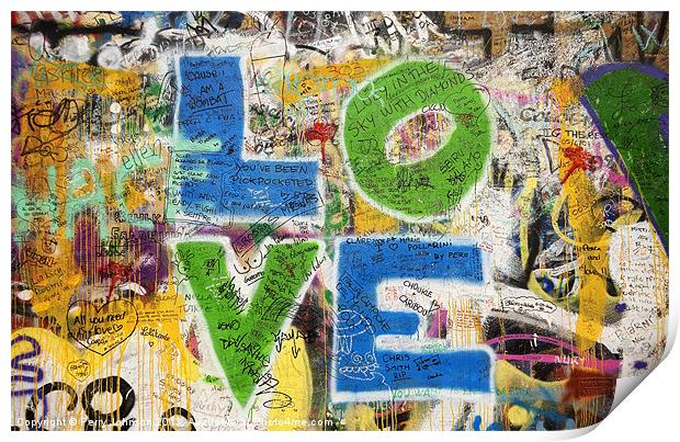 LOVE Print by Perry Johnson