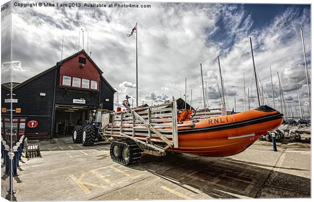 RNLI Whitstable Canvas Print by Thanet Photos