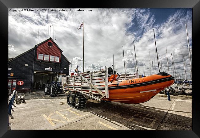 RNLI Whitstable Framed Print by Thanet Photos